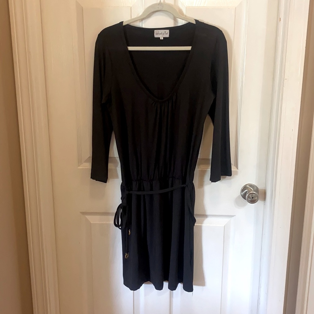 Women’s Mudpie black stretch dress size large NWOT condition